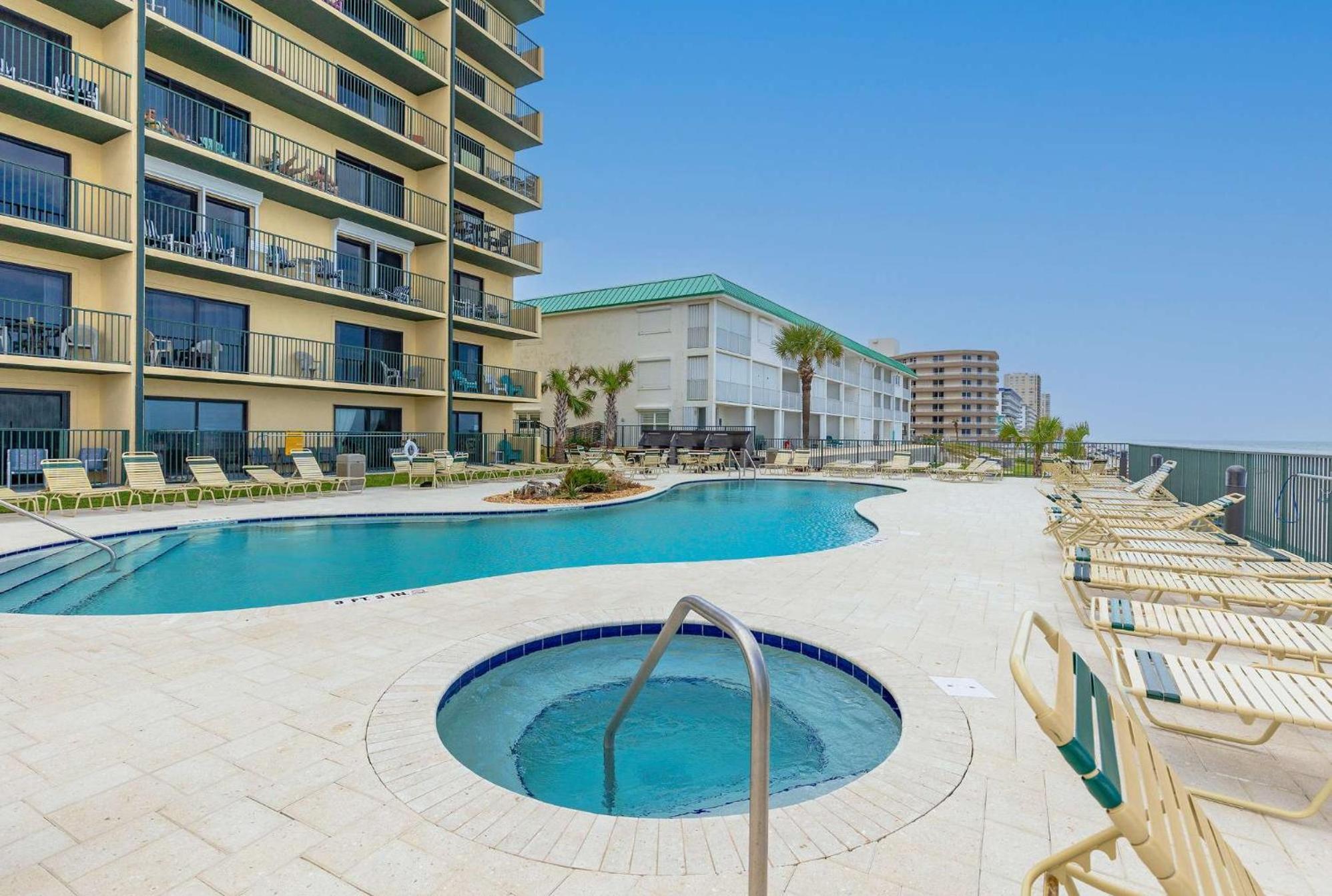 Ocean Views From Your Private Balcony! Sunglow Resort 606 By Brightwild Daytona Beach Shores Exterior foto